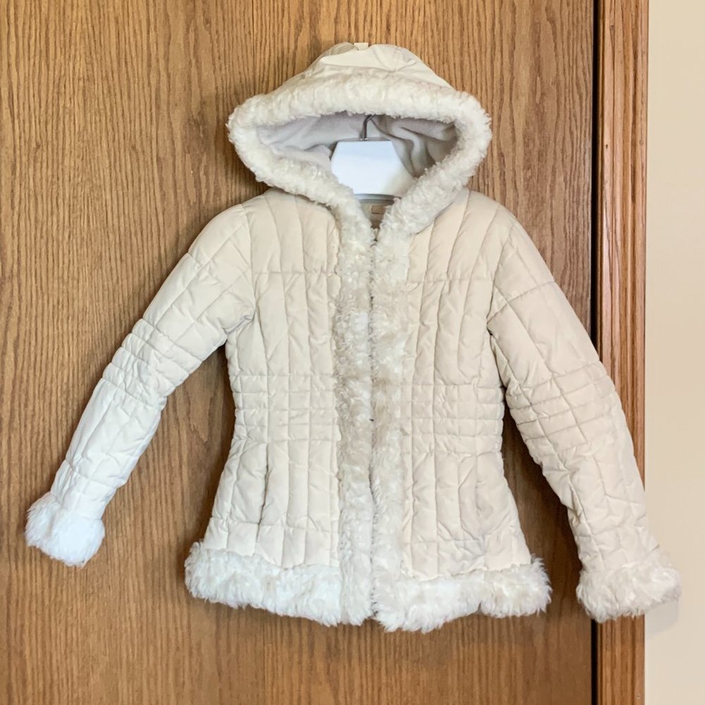 Arizona faux fur quilted winter coat